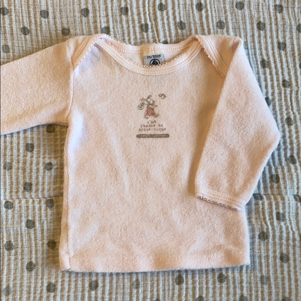 Petite Bateau Terrycloth Longsleeve